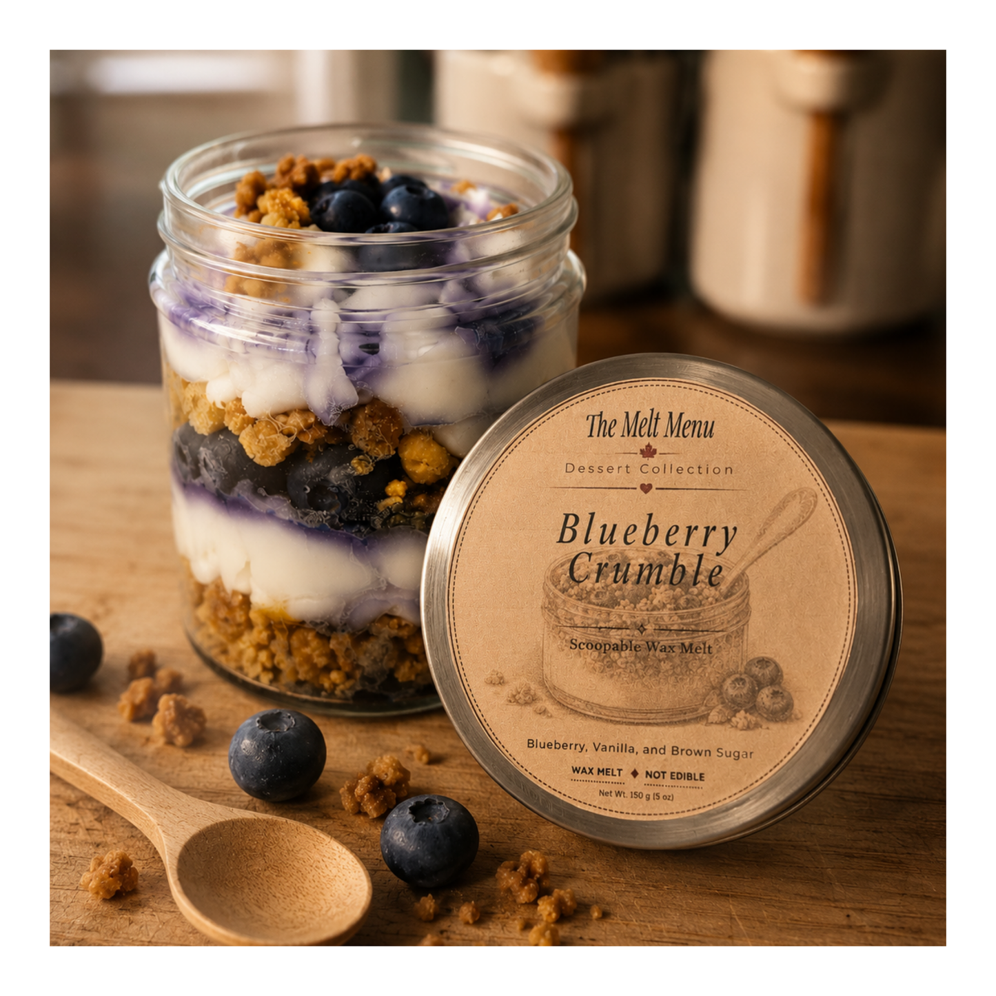Blueberry Crumble  | Scoopable