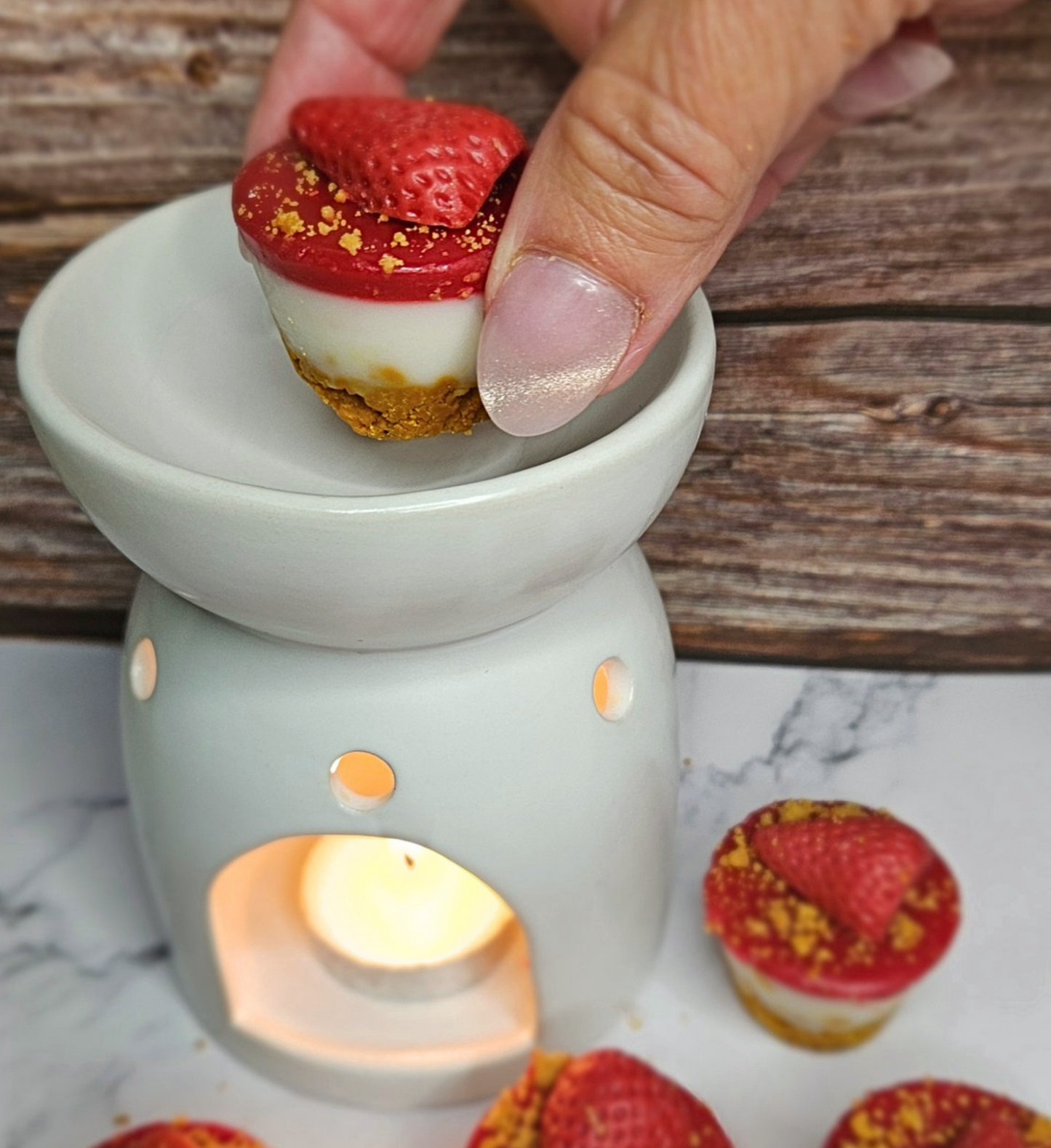 Strawberry Cheesecake Bites Wax Melts