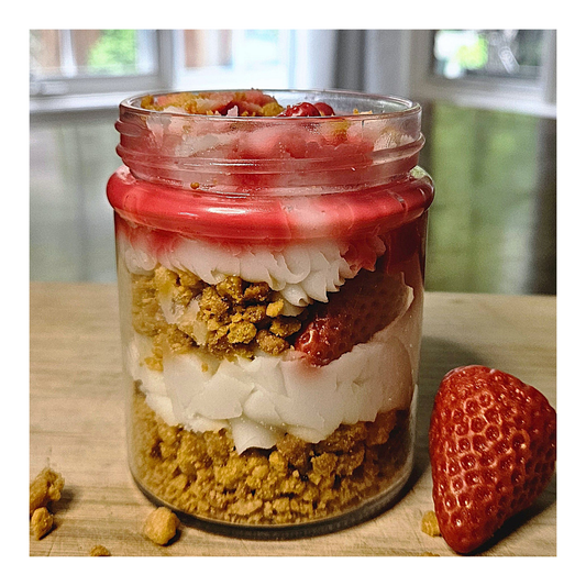 Strawberries & Cream Crumble  Wax Melt