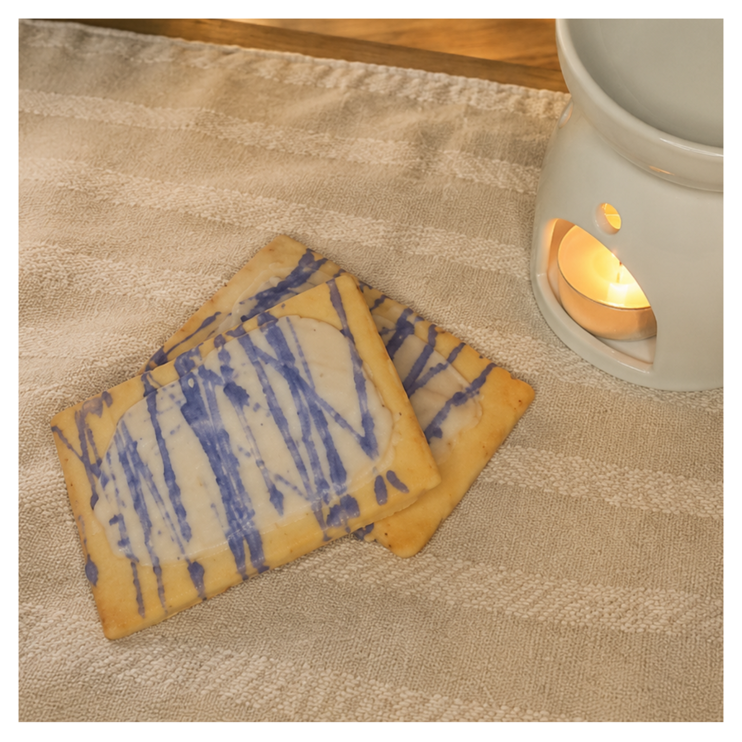 Blueberry Toaster Pastry (2 pack) | Pull Apart Wax Melt