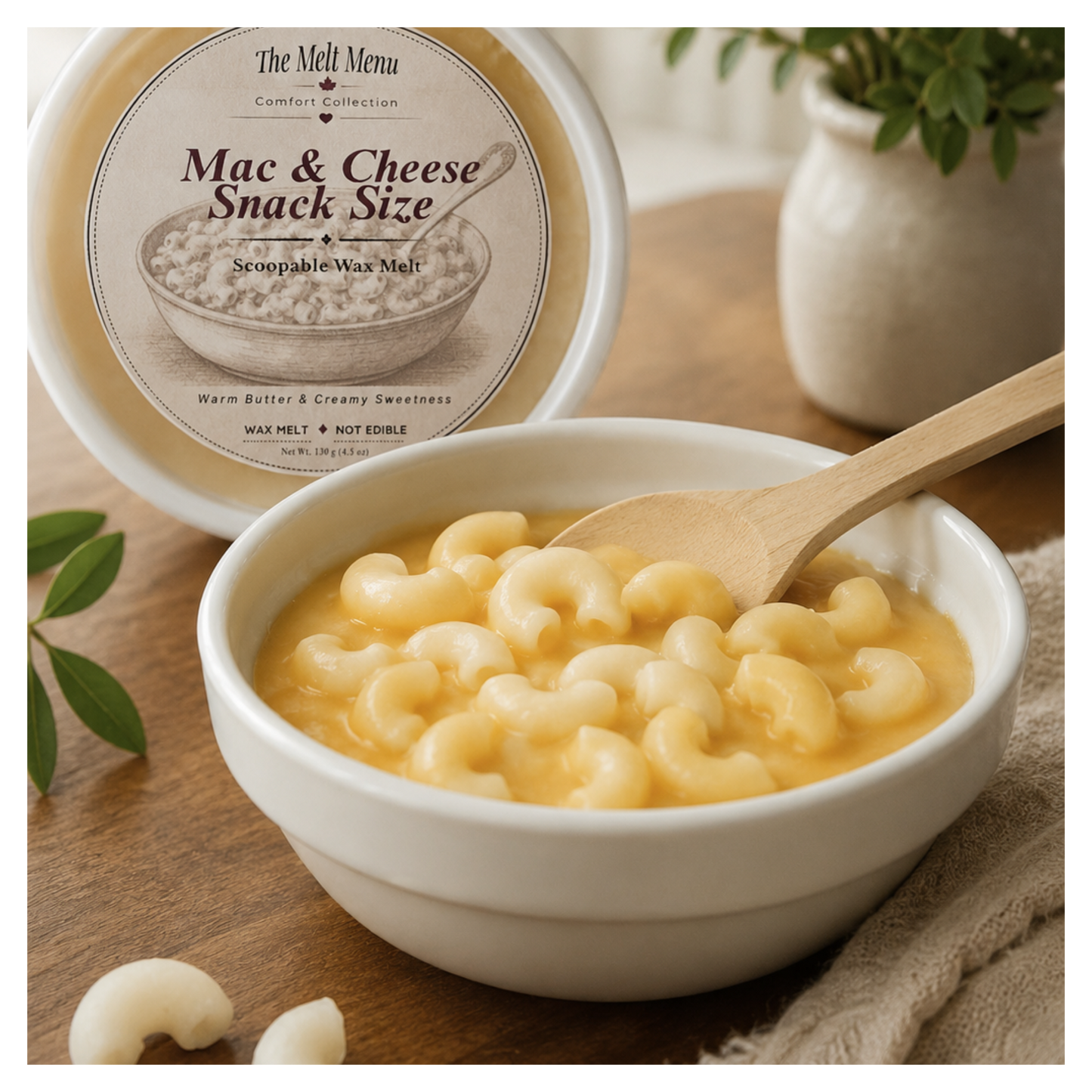 Mac & Cheese - Snack-Size Bowl Wax Melt