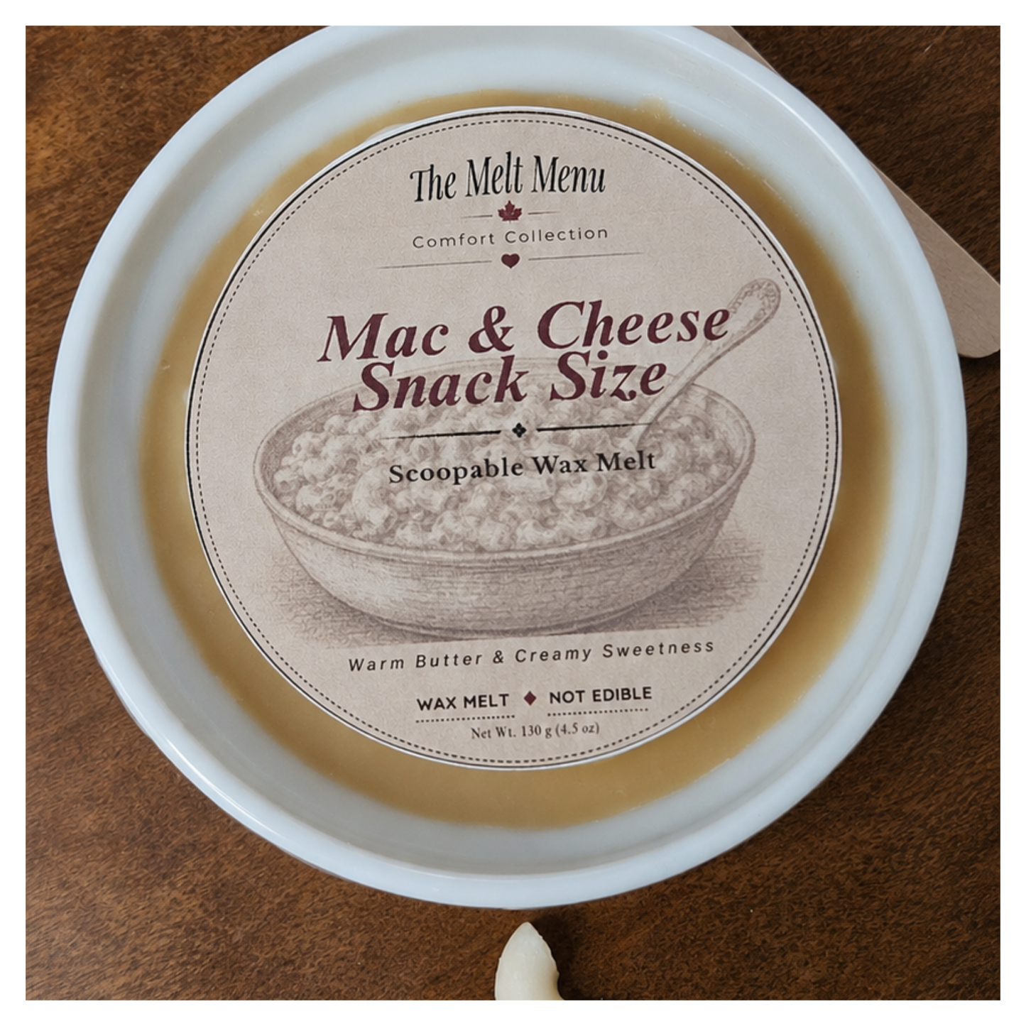 Mac & Cheese - Snack-Size Bowl Wax Melt