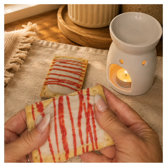 Strawberry Toaster Pastry (2 pack) | Pull Apart Wax Melt