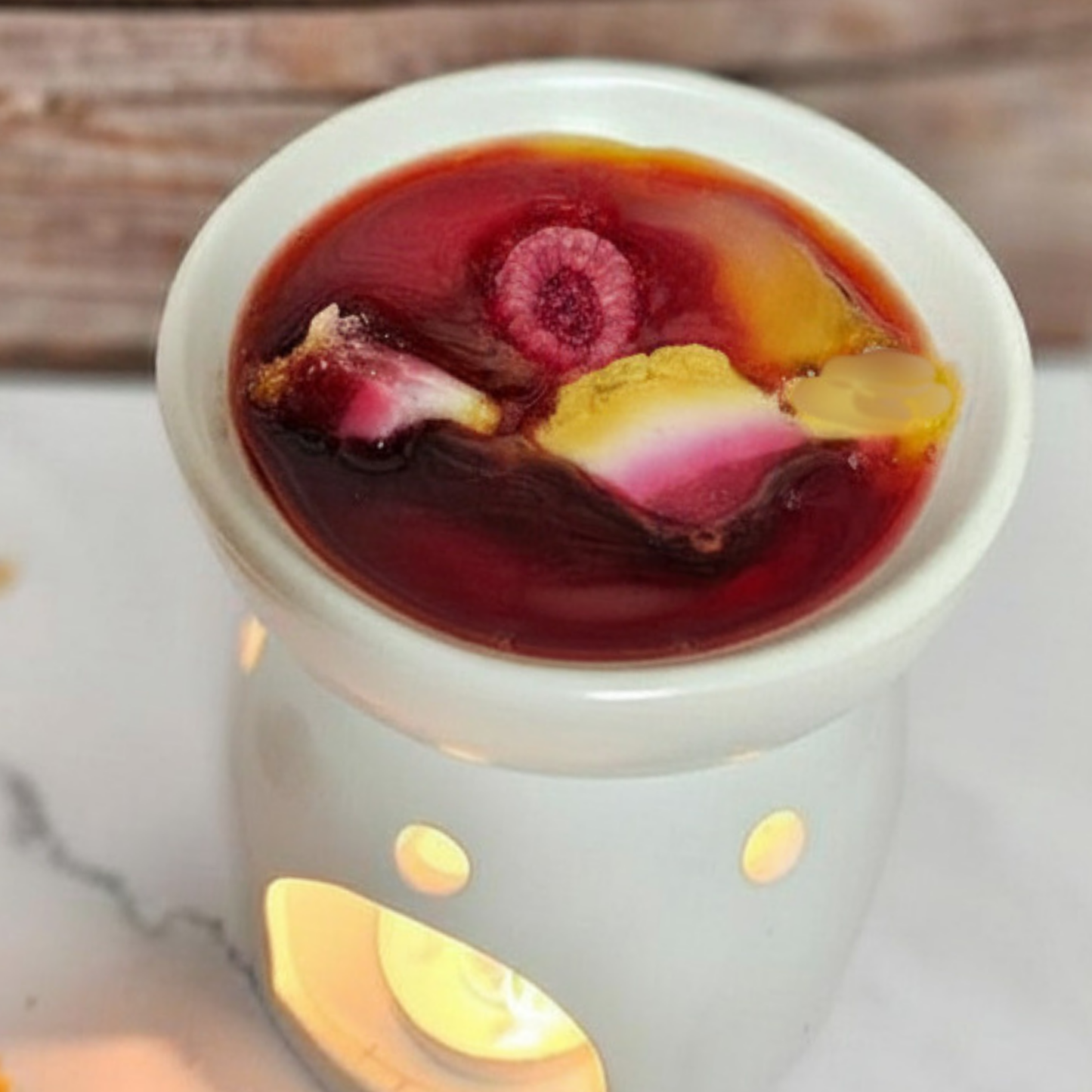 Mini Raspberry Cheesecake | Sliceable Wax Melt