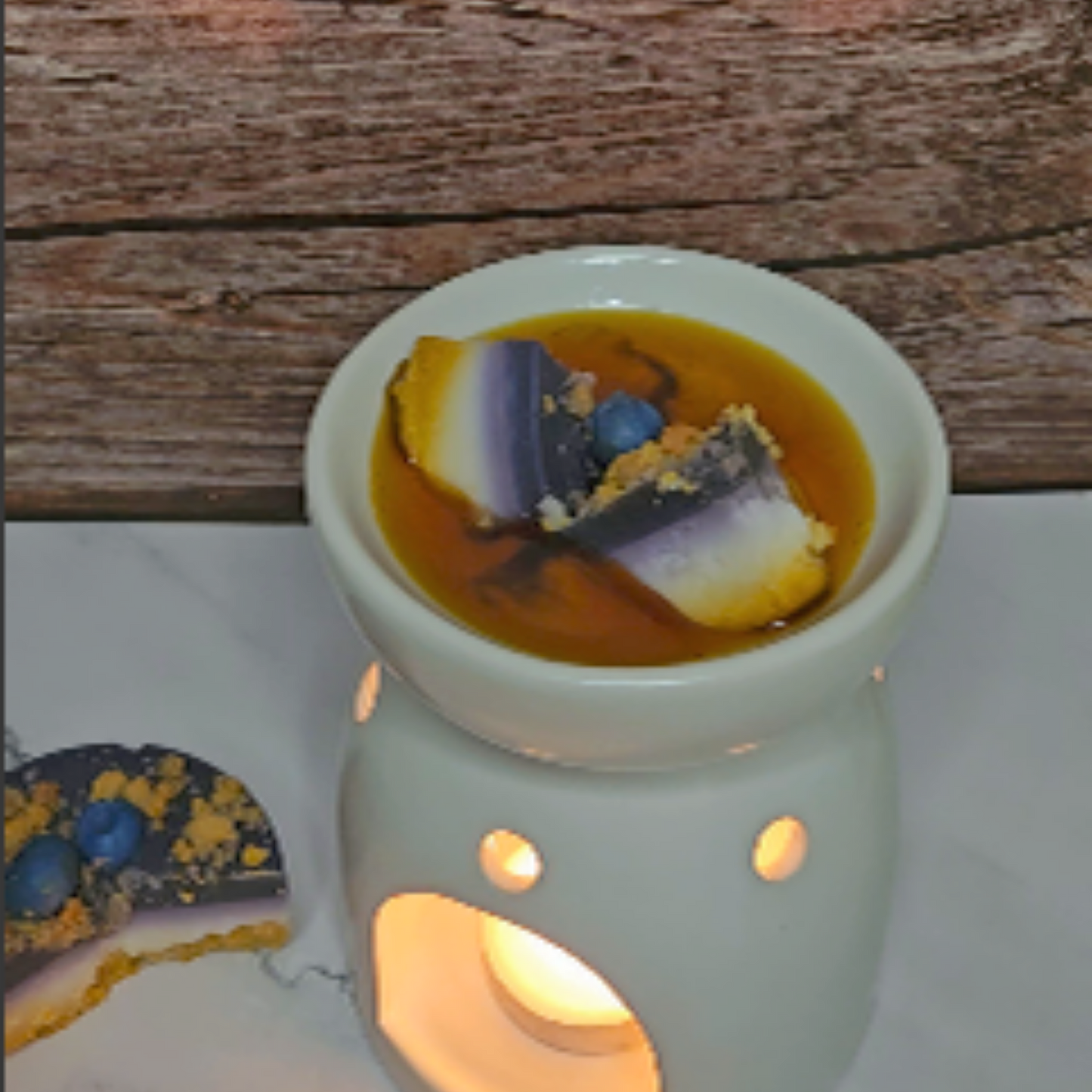 Mini Blueberry Cheesecake | Sliceable Wax Melt