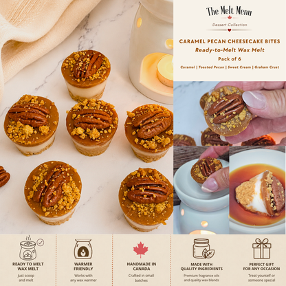 Caramel Pecan Cheesecake Bites Wax Melts