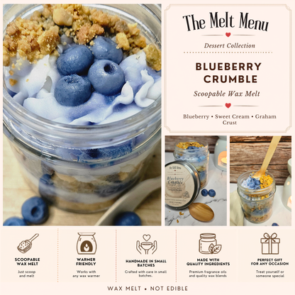 Blueberry Crumble  Wax Melt
