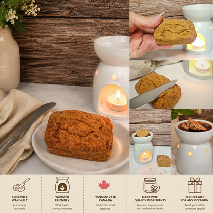 Banana Bread Mini Loaf Wax Melt