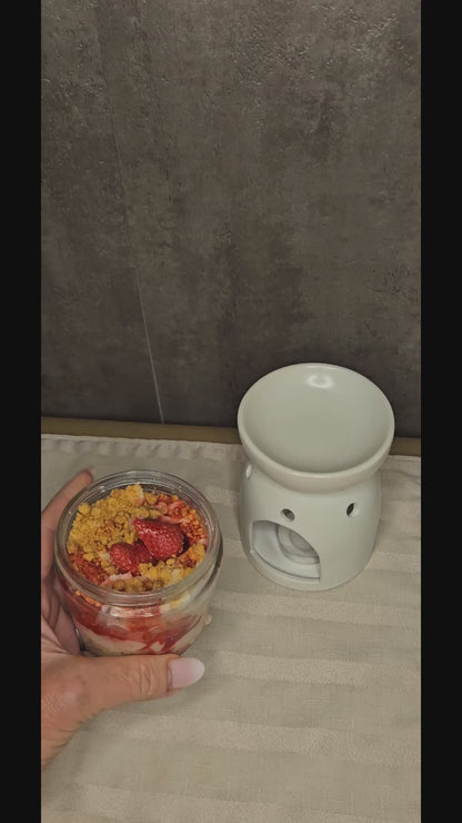 Strawberries & Cream Crumble  Wax Melt